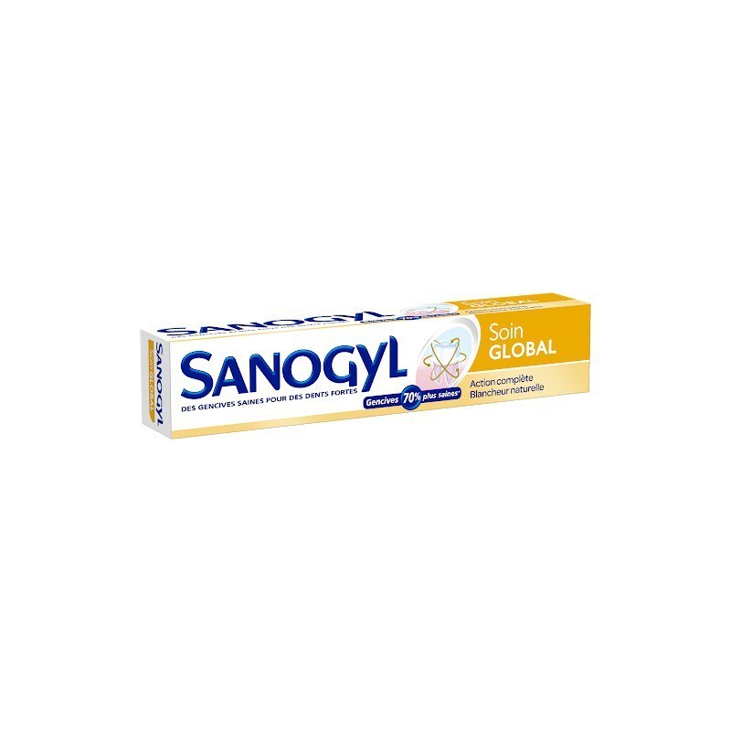 SANOGYL DENTIF SOIN GLOBAL BLANCHEUR NATURELLE TB 75 ML
