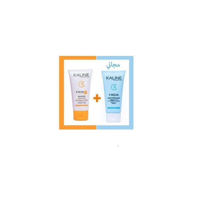 KALINE PACK K SUN INVISIBLE SPF50+ 50ML + KALINE CREME 50ML