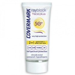 RAYBLOCK FACE PLUS DRY SENSITIVE SPF50 HE VISIBLE NON TINTED