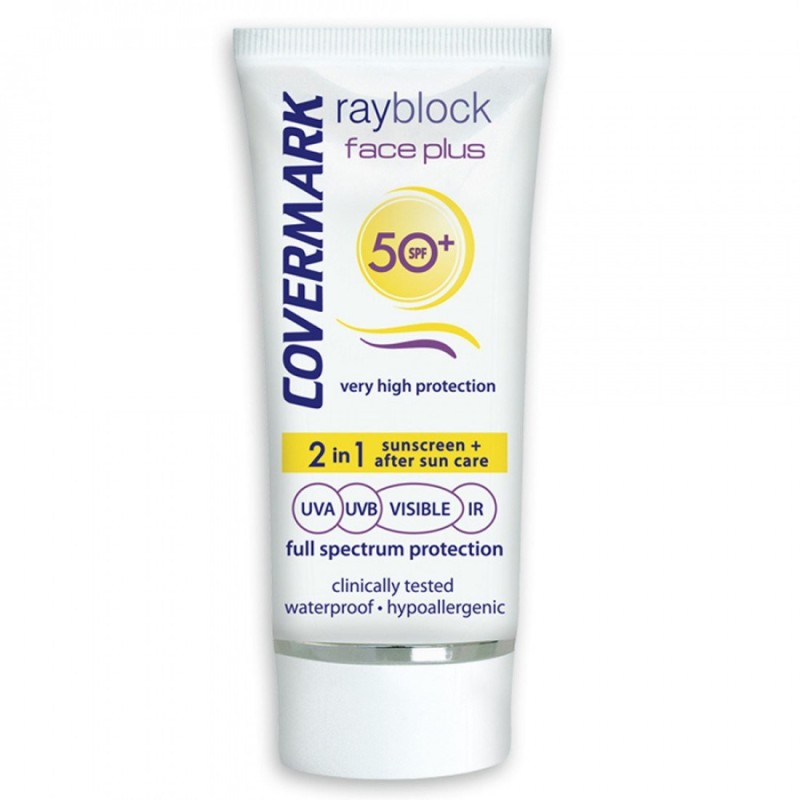 RAYBLOCK FACE PLUS DRY SENSITIVE SPF50 HE VISIBLE NON TINTED