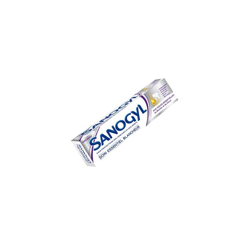SANOGYL DENTIF SOIN HUILES ESSENTIELLES BLANCHEUR TB 75ML