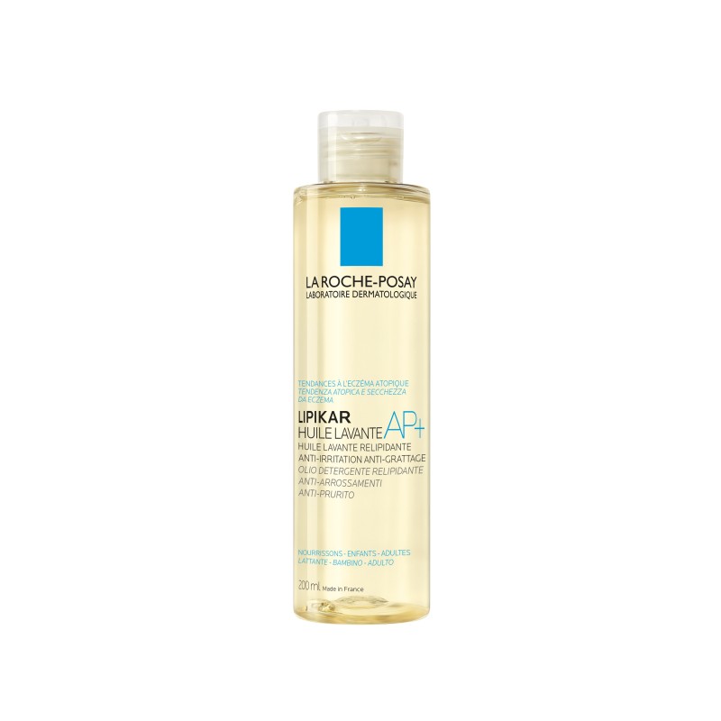 LA ROCHE POSAY LIPIKAR HUILE LAVANTE AP+ PEAU SECHE ET ECZEMA ATOPIQUE | 200ML