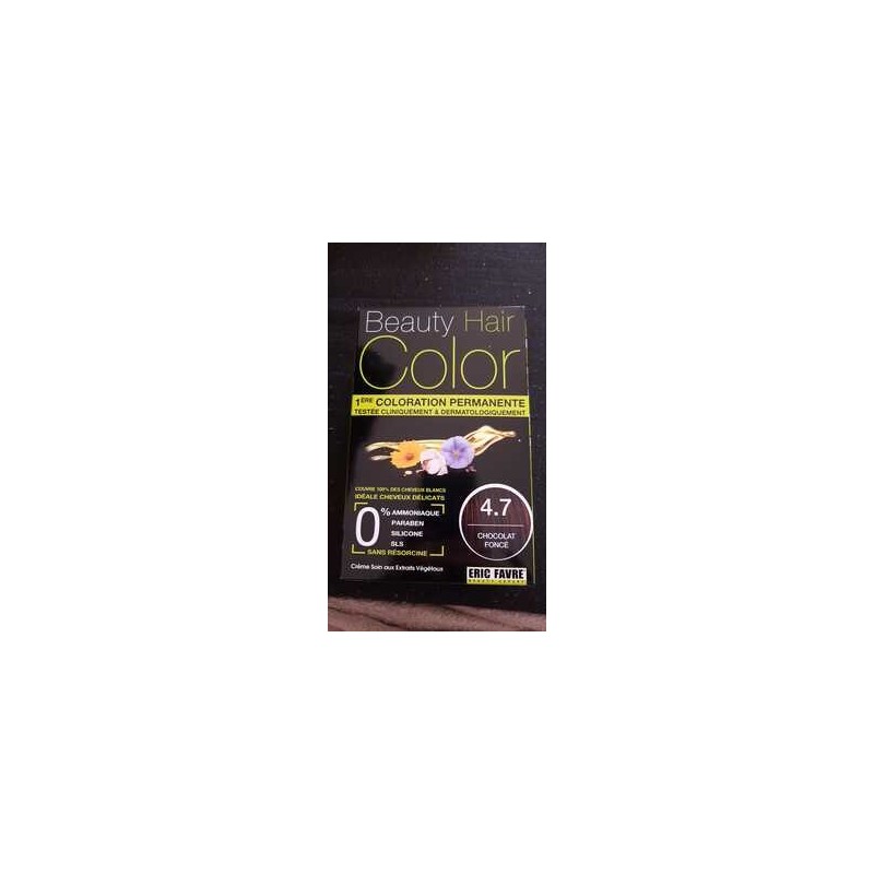 ERIC FAVRE BEAUTY HAIR COLOR4.7 CHOCOLAT FONCE 160ML