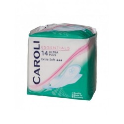 CAROLI SERVIETTES PERIODIQUES 3 GOUTTES x14U