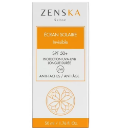 ZENSKA ECRAN SOLAIRE INVISIBLE 50ML