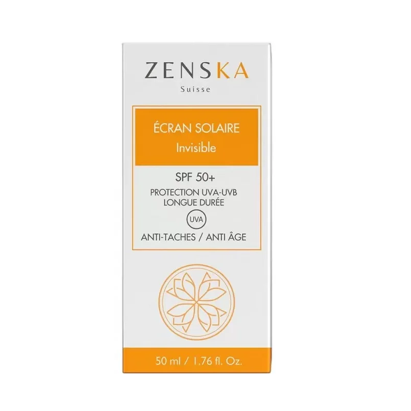 ZENSKA ECRAN SOLAIRE INVISIBLE 50ML