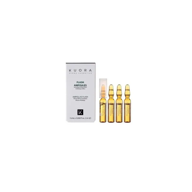 KUORA FLASH AMP EFFET LIFT IMMEDIAT 4X2ML
