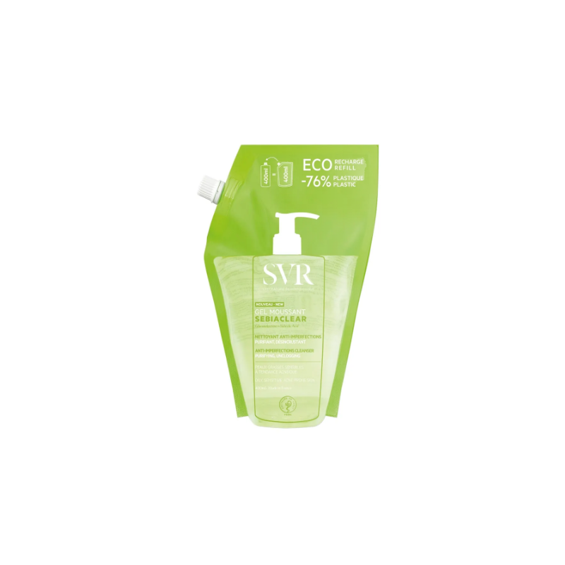 SVR SEBIACLEAR GEL MOSSANT RECHARG 400ML