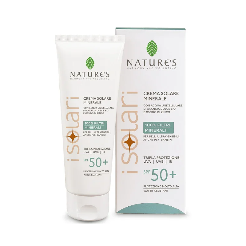 ISOLARI Crème Solaire Minérale SPF50+  100ml
