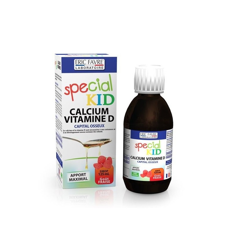 SPECIAL KID CALCIUM VITAMINE D SIROP 125 ml