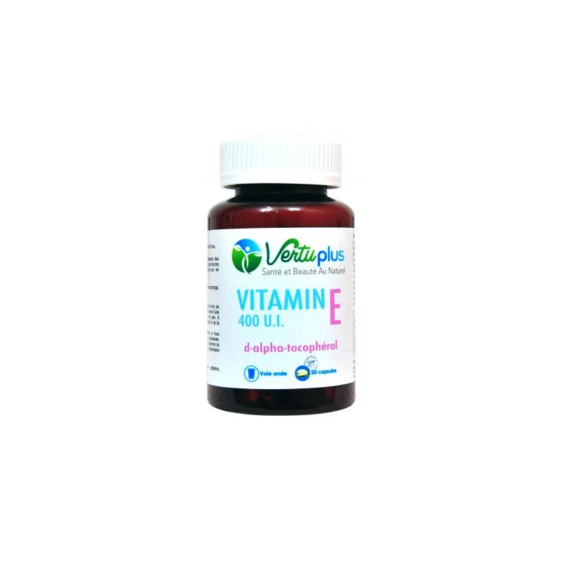 Vertuplus Vitamine E 50 cap