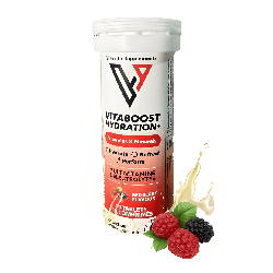 VITABOOST HYDRATION + VIT MINERALS REDBERRY FLAVOUR 10 COMP