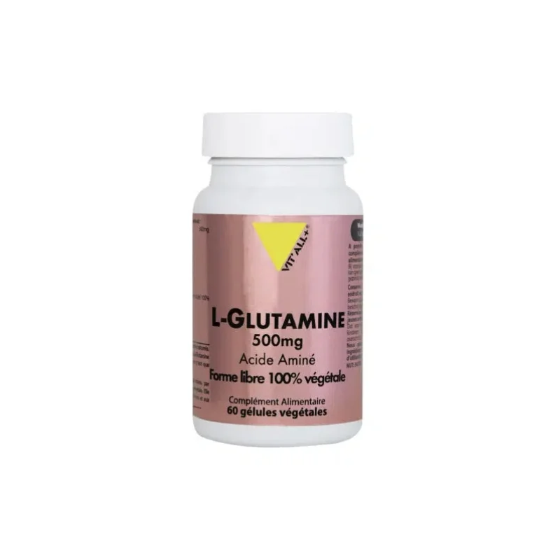 VIT'ALL+ L-GLUTAMINE 500MG 60GEL