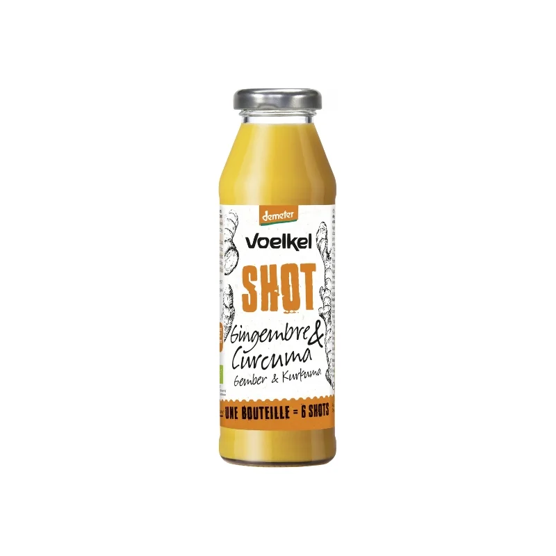 VOELKEL SHOT CURCUMA GINGEMEBRE 280ML