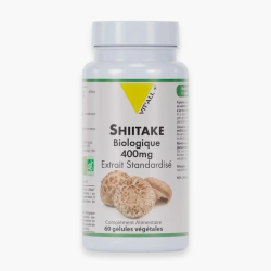 VIT'ALL+SHIITAKE 400MG 60 GELULES