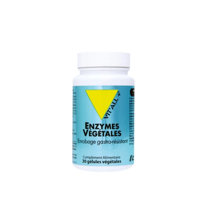 VIT'ALL+ ENZYMES VEGETALES 30GEL