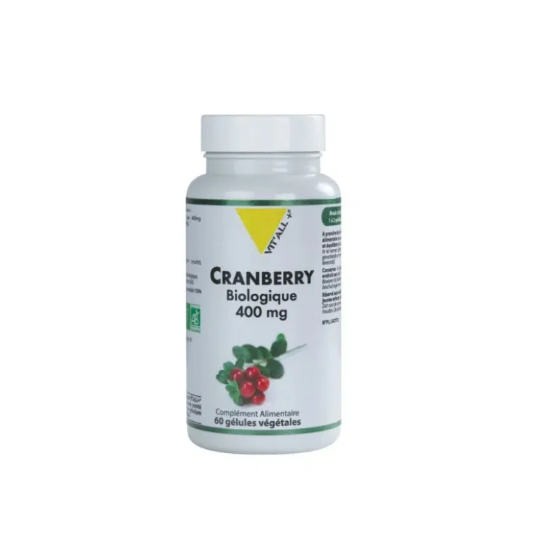 VIT'ALL+ CRANBERRY 400MG 30GEL