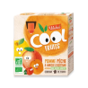 VITABIO COOL FRUITS POMME PECHE ABRICOT 4*90G