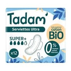 TADAM SERVIETTES ULTRA SUPER 12U