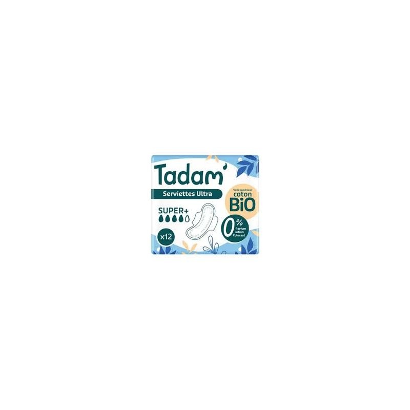 TADAM SERVIETTES ULTRA SUPER 12U