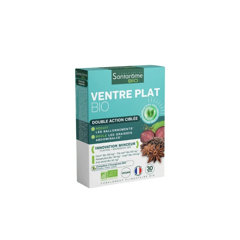 SANTAROME VENTRE PLAT 30 GELULES