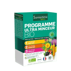 SANTAROME PROGRAMME ULTRA MINCEUR 30 AMPOULES