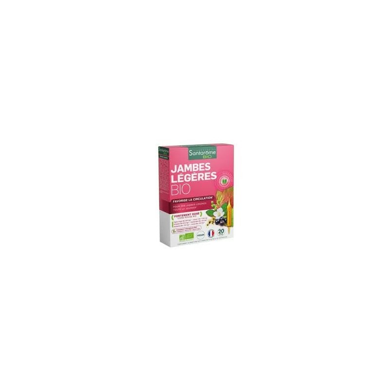 SANTAROME JAMBES LEGERES BIO 20AMP