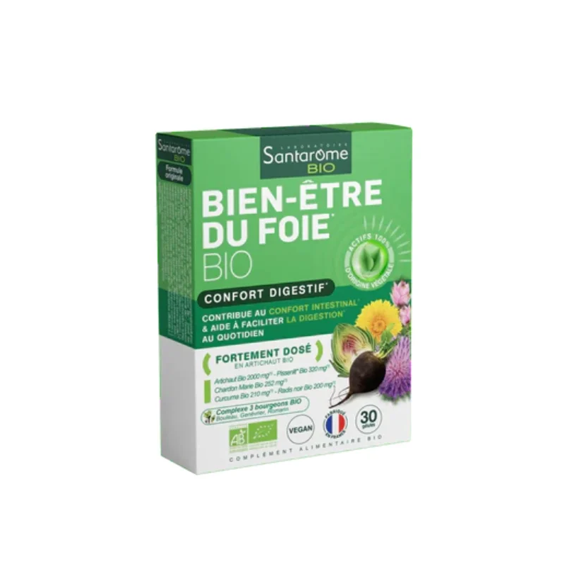 SANTAROME BIEN ETRE DU FOIE 30GEL