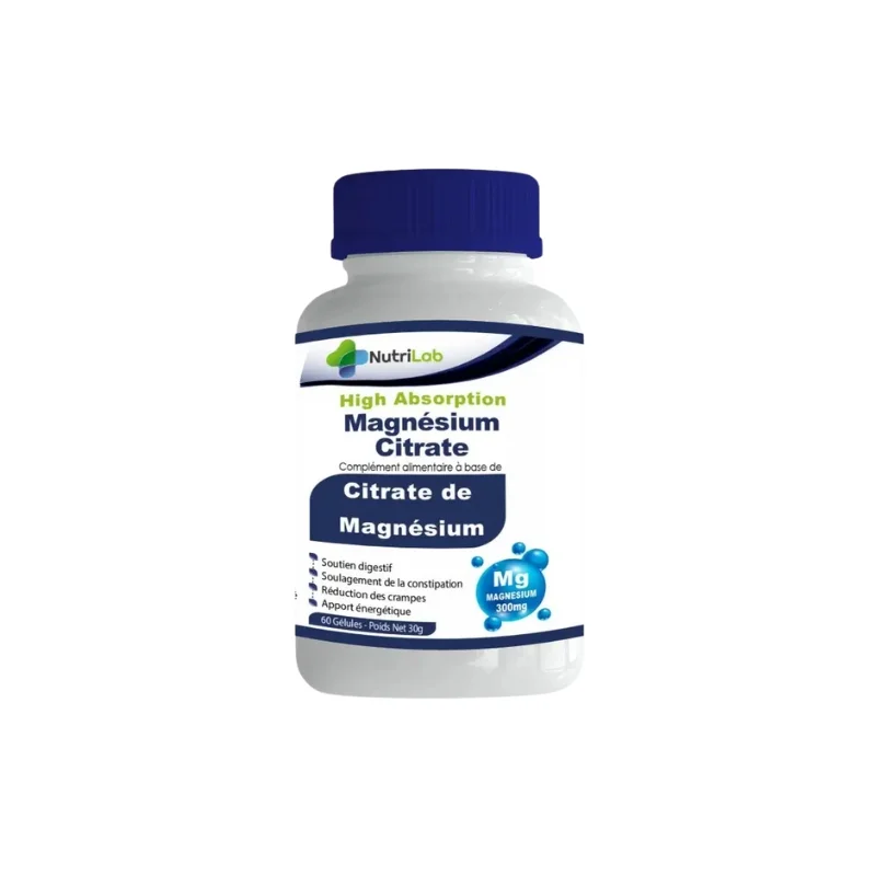 NUTRILAB MAGNESIUM CITRATE 60GEL