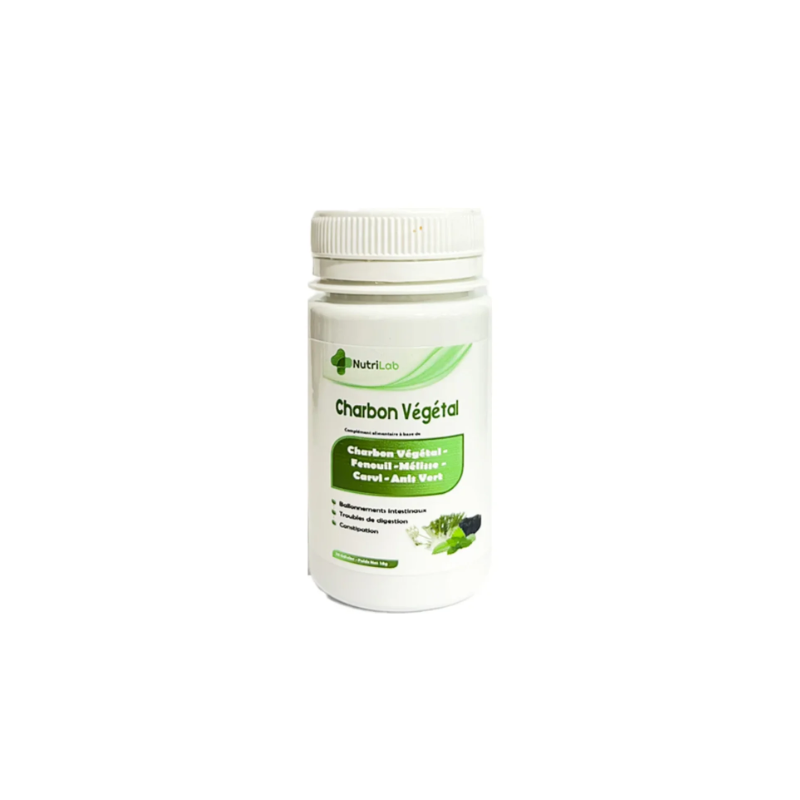 NUTRILAB CHARBON VEGETAL 30GEL
