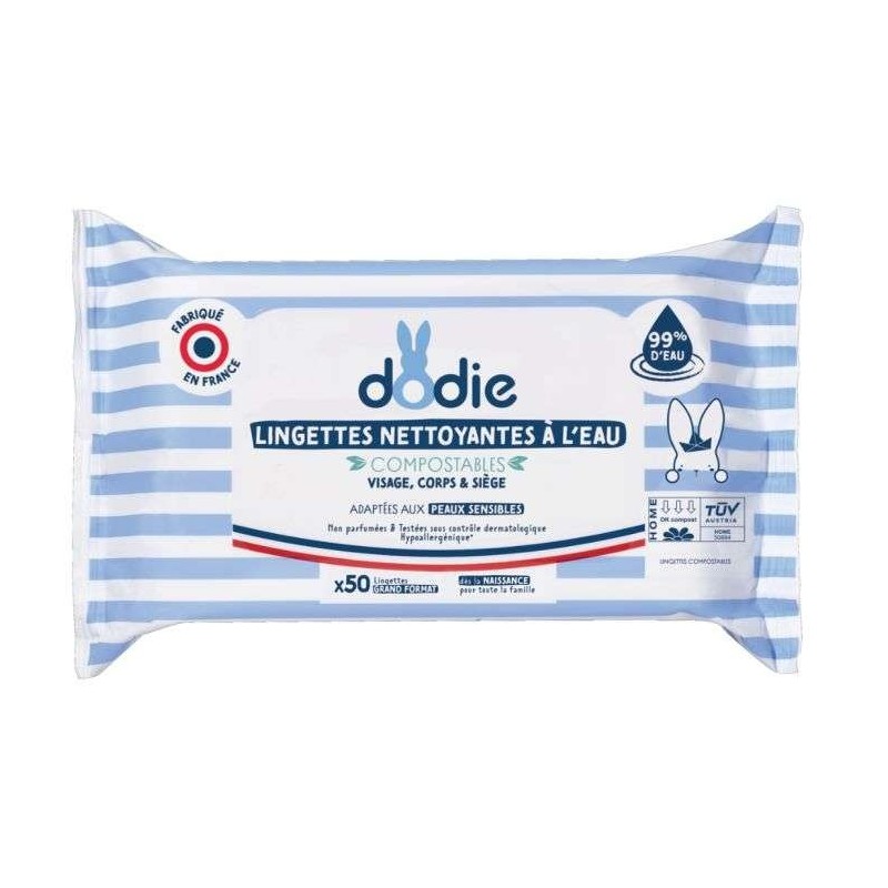 DODIE LINGETTES NET A L'EAU x50