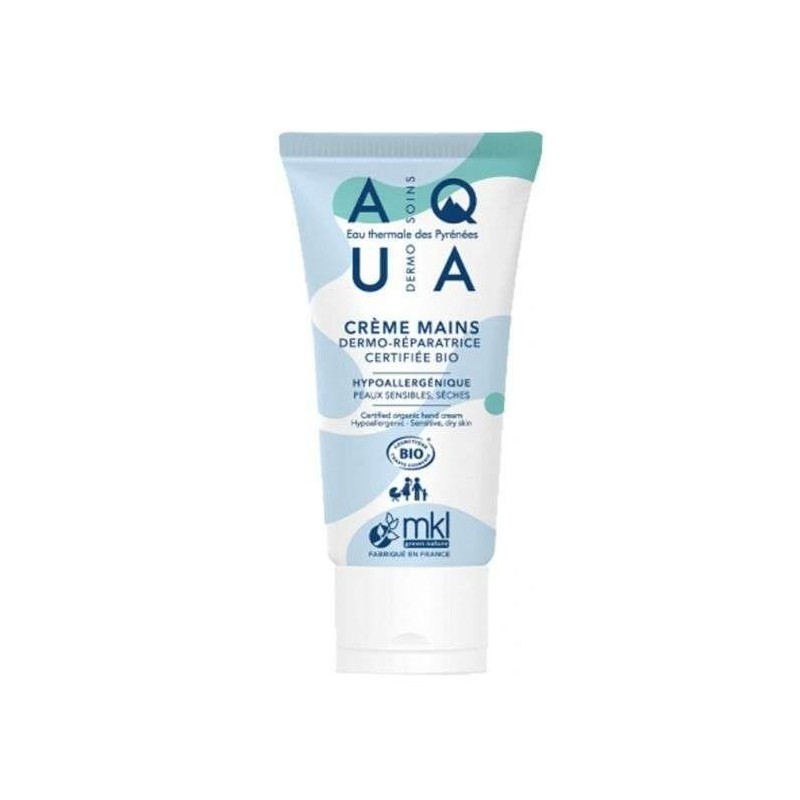 MKL AQUA Creme mains Dermo Reparatrice BIO 50ml