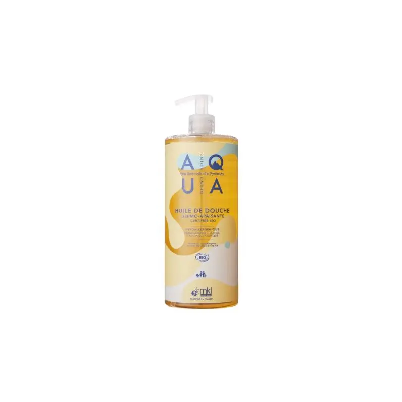 MKL AQUA HUILLE DE DOUCHE DERMO APAISANTE BIO 1L