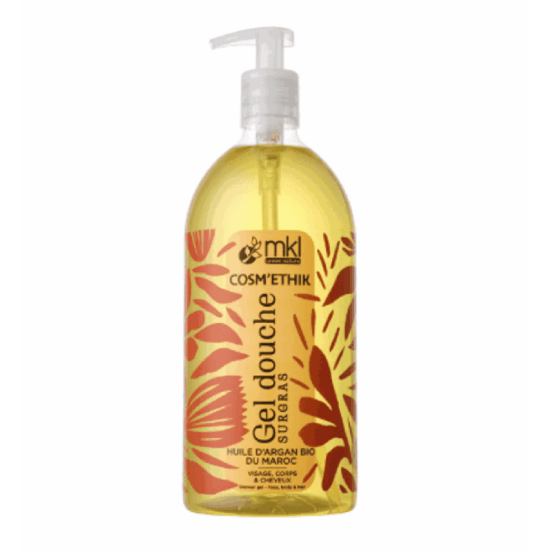 MKL Gel douche Huile Argan BIO COSMETHIK 1L