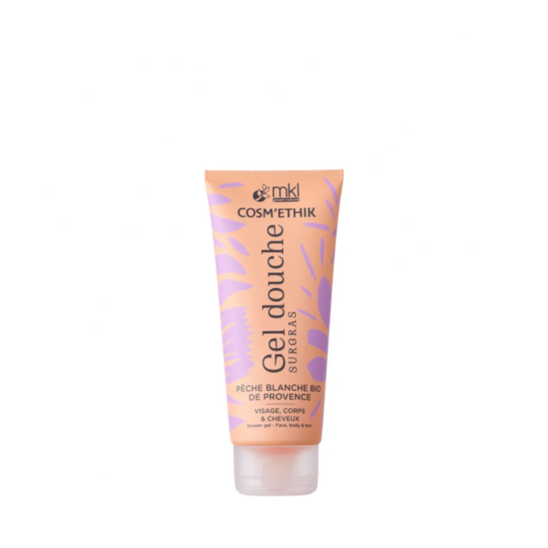 MKL Gel douche Peche BIO Provence COSMETHIK 200ML