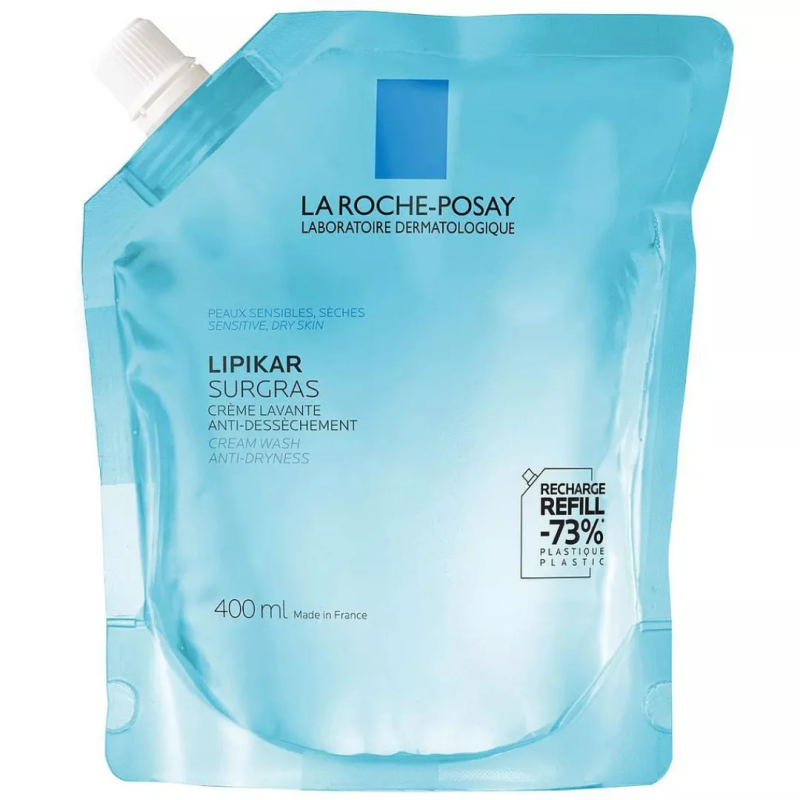 RP LIPIKAR SURGRAS CREME LAVANTE RECHARGE 400 ML