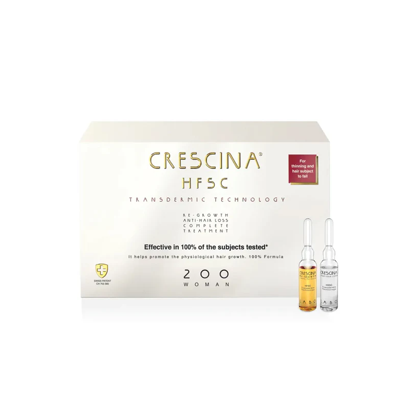 Crescina HFSC Transdermic Complete Treatment 200 Woman 10+10FL