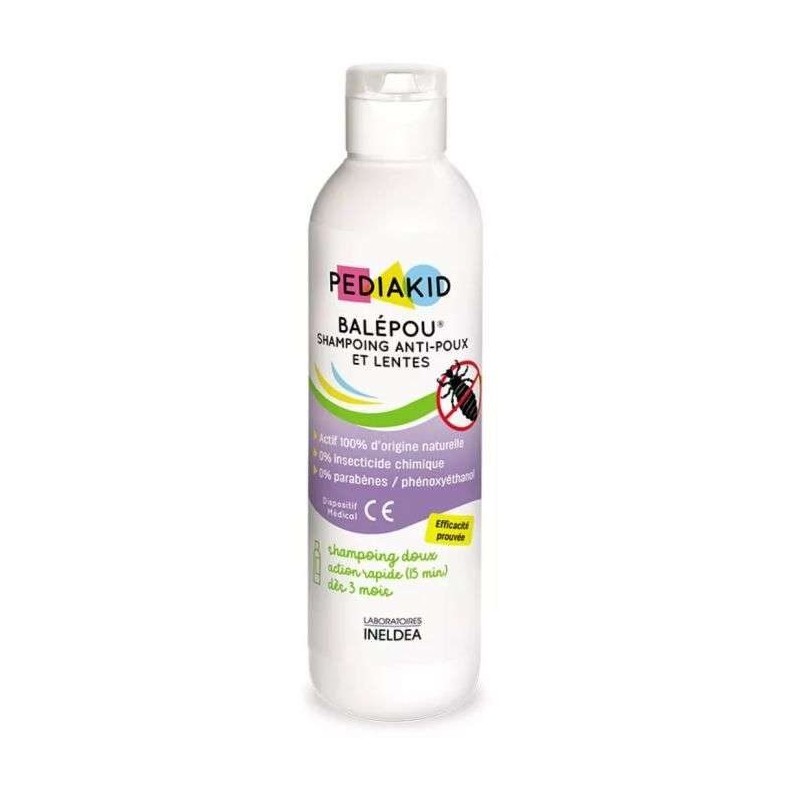 PEDIAKID BALPOU SHP anti-poux et lantes 200ml