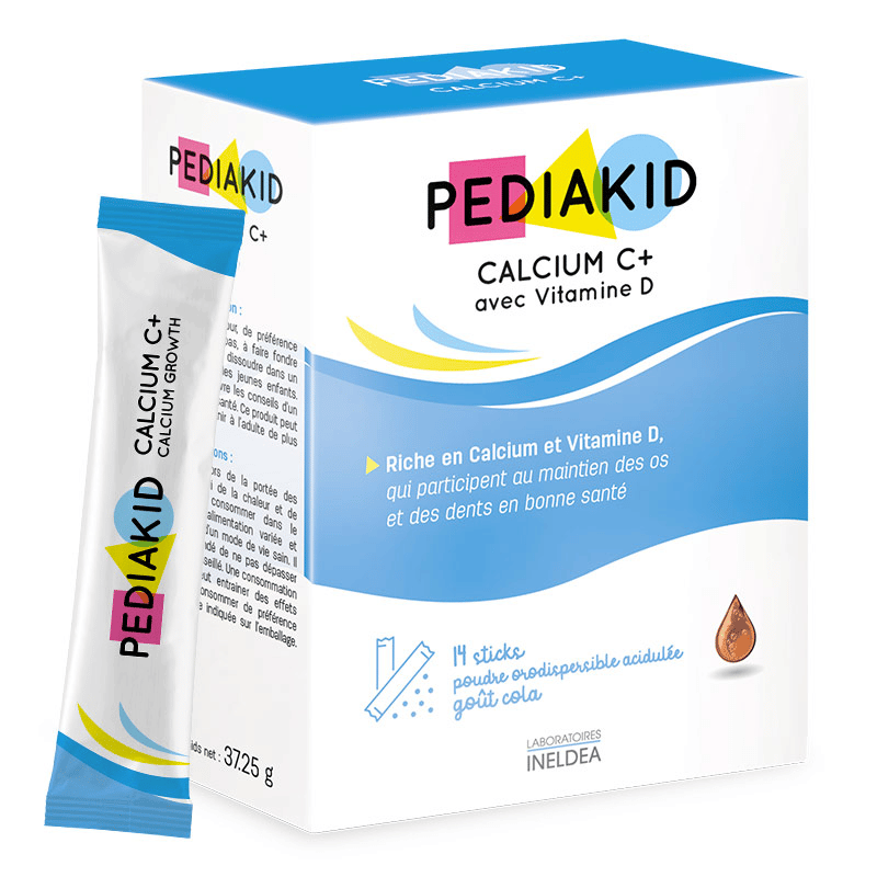 PEDIAKID CALCIUM C+ 14 STICKS