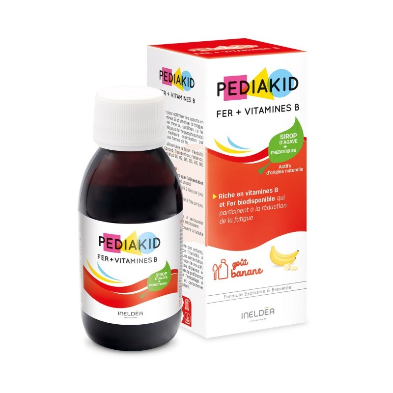 PEDIAKID FER+VIT B SIR 125ML
