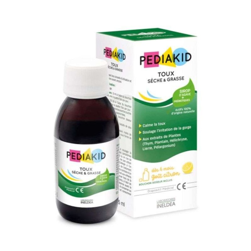 PEDIAKID TOUX SECHE ET GRASSE