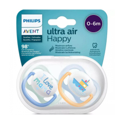 AVENT SUCETTE AIR 0-6M BOY