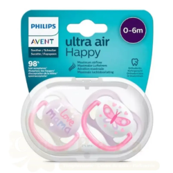 AVENT SUCETTE AIR 0-6M GIRL