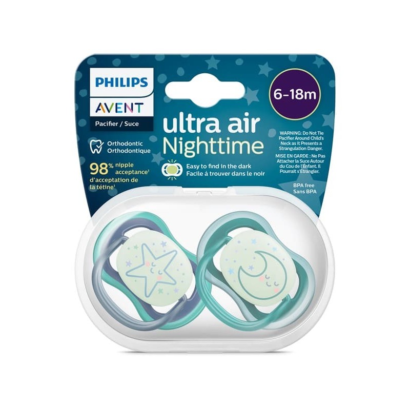 AVENT SUCETTE AIR 6-18M BOY