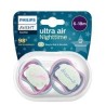AVENT SUCETTE PHILPS ULTRA AIR NIGHTTIME 6-18M GIRL