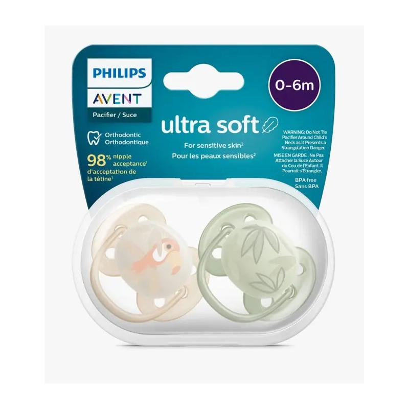 AVENT SUCETTE SOFT 0-6M BOY