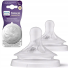 AVENT TETINE NATURAL 1M+2 PIECES