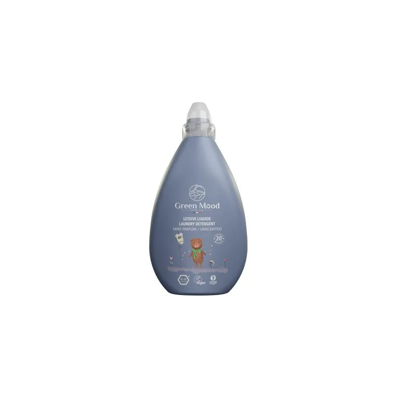 GREEN MOOD BEBE LESSIVE LIQUIDE SS PARFUM 1000ML