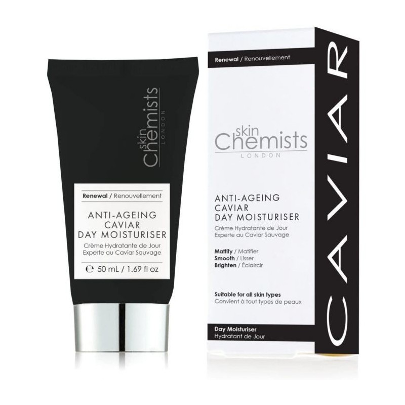 SKIN CHEMISTS CR NUIT ANTI-RIDE AU CAVIAR 50ML