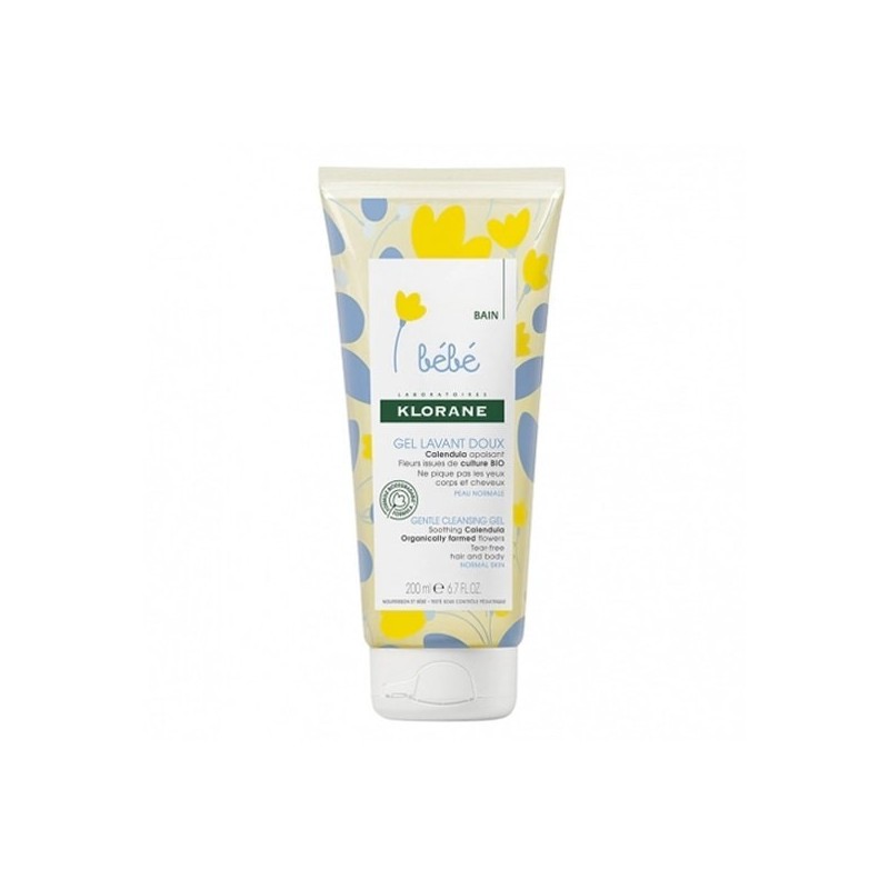 KLORANE BEBE GEL LAVANT DOUX AU CALENDULA 200ML